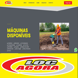 Loc Agora - Locadora de equipamentos.